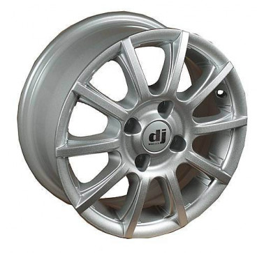 DJ 386 W6 R14 PCD4x98 ET35 DIA67.1 silver